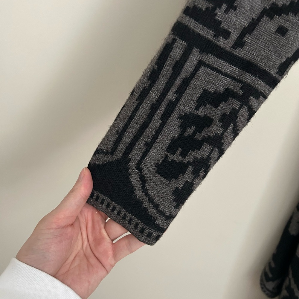 Peruvian Connection Open Front Waterfall Cardigan… - image 4